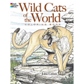 Wild Cats of the World Coloring Book