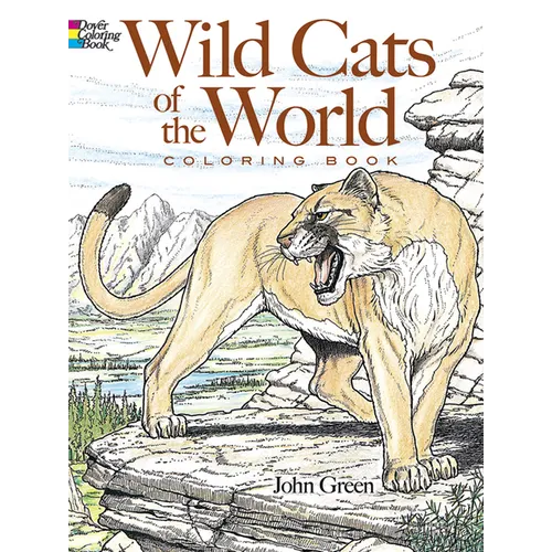 Wild Cats of the World Coloring Book
