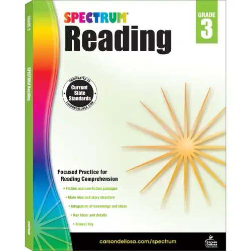 Spectrum Reading Workbook, Grade 3: Volume 22