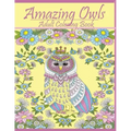 Amazing Owls: Adult Coloring Book Designs