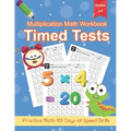 Multiplication Math Workbook Grade 3-5: 100 Practice Pages for Multiplication Math Problems, One Page A Day Workbook 0-12 Digits