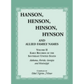 Hanson, Henson, Hinson, Hynson, and Allied Family Names, Volume 2: Early Records of the Southeast United States
