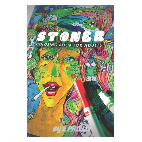 Stoner Coloring Book for Adults