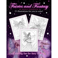 Fairies and Fantasy by Molly Harrison: Coloring for Adults and Older Fairy Lovers!