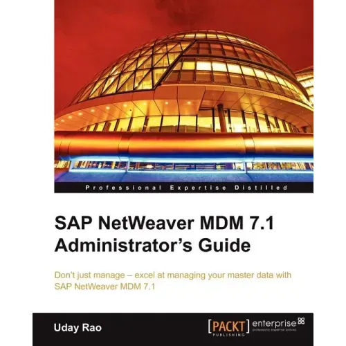SAP Netweaver MDM 7.1 Administrator's Guide