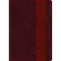 ESV Study Bible, Large Print (Trutone, Mahogany, Trellis Design, Indexed)