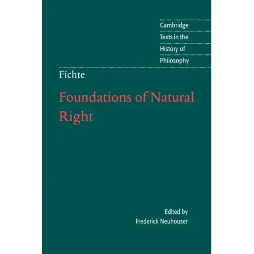 Foundations of Natural Right