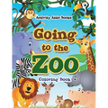 Going to the Zoo Coloring Book