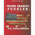 Word Search Puzzles: Search and Find Games for Adults-U.S. Cities Edition