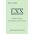 No Small Difference: Sirach's Relationship to Its Hebrew Parent Text