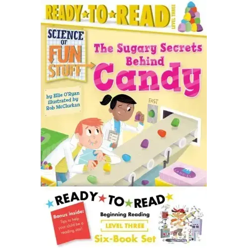 Science of Fun Stuff Ready-To-Read Value Pack: The Sugary Secrets Behind Candy; The Innings and Outs of Baseball; Pulling Back the Curtain on Magic!;