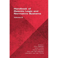 The Handbook of Deontic Logic and Normative Systems, Volume 2
