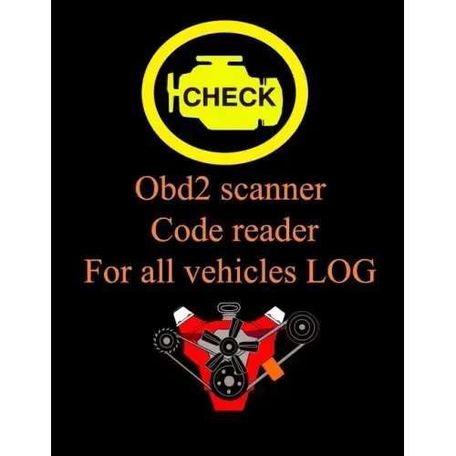Obd2 scanner Code reader For all vehicles LOG: vehicles LOG code to help find problems, Automotive book for obd2 scanner Record all faults vehicle