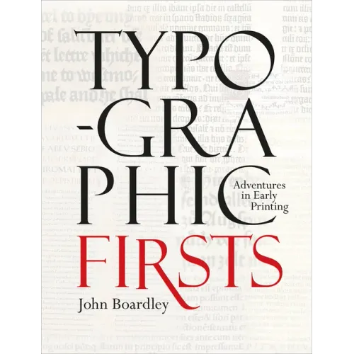 Typographic Firsts