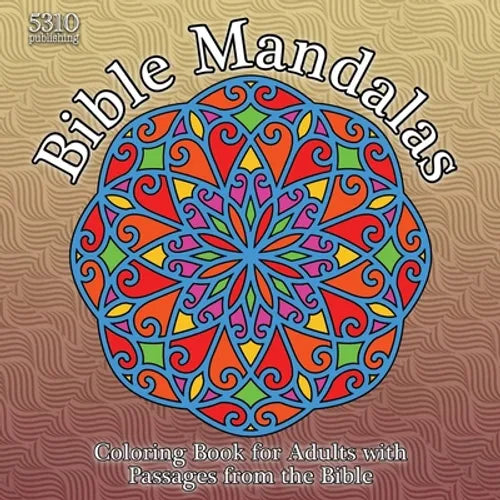 Bible Mandalas: Coloring Book for Adults with Passages from the Bible