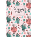 Cleaning routine for maid: Professional house cleaning checklist for maid deep office Housekeeping Checklist weekly 6x9-Paperback