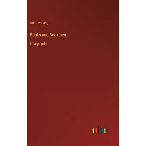 Books and Bookmen: in large print