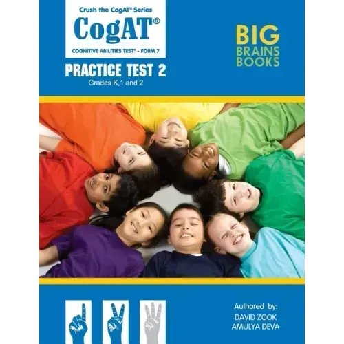 Crush the CogAT: Form 7 Practice Test 2 (Grades K, 1, and 2)