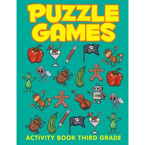 Puzzle Games: Activity Book Third Grade