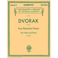 Four Romantic Pieces, Op. 75: Schirmer Library of Classics Volume 1913 Violin and Piano