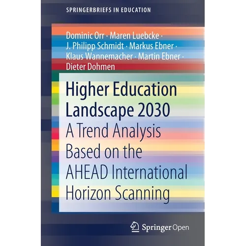 Higher Education Landscape 2030: A Trend Analysis Based on the Ahead International Horizon Scanning