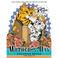 Mother's Day Coloring Book for Adutls: A Mom coloring books for adults (I love Mom) Animals and Flower Design