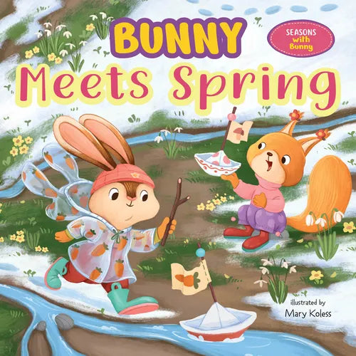 Bunny Meets Spring