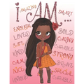 I Am: Positive Affirmations for Kids Self-Esteem and Confidence Coloring Book For Girls Kids Books About Diversity