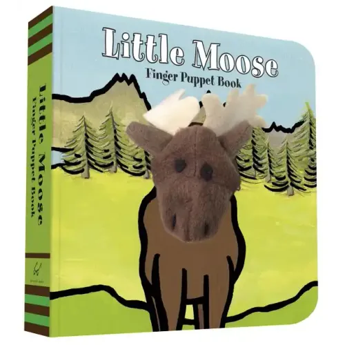 Little Moose: Finger Puppet Book: (Finger Puppet Book for Toddlers and Babies, Baby Books for First Year, Animal Finger Puppets)