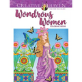 Creative Haven Wondrous Women Coloring Book