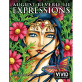 August Reverie 3: Expressions - Fantasy Art Adult Coloring Book