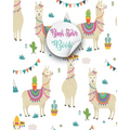 Blank Sticker Book: Lovely Alpaca Cute Llama Blank Sticker Book For Cute Girls Kids, Collecting stickers animals blank sticker books For B