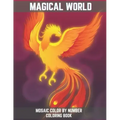 Magical World Mosaic Color By Number Coloring Book: An Adults Mosaic Coloring Book with Vampires, Witches, Evil Women, Mythical Creatures, Demonic Mon