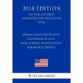 Human Subject Protection - Acceptance of Data from Clinical Investigations for Medical Devices (Us Food and Drug Administration Regulation) (Fda) (201