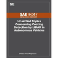 Unsettled Topics Concerning Coating Detection by LiDAR in Autonomous Vehicles