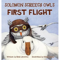 Solomon Screech Owl's First Flight