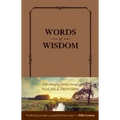 Words of Wisdom (Leatherlike): A Life-Changing Journey Through Psalms and Proverbs