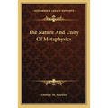 The Nature And Unity Of Metaphysics
