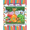 Zoo Animals - Coloring Book - A Coloring Book With Fun, Easy, And Relaxing Coloring Pages For Animal Lovers