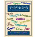Faith Words Adult Coloring Book: Color the words that inspire you every day