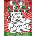 Lyla's Christmas Coloring Book: A Personalized Name Coloring Book Celebrating the Christmas Holiday