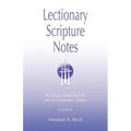 Lectionary Scripture Notes, Cycle A
