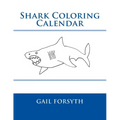 Shark Coloring Calendar