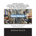 Study Guide Student Workbook for Star Wars Jedi Apprentice The Evil Experiment: Black Student Workbooks