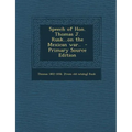 Speech of Hon. Thomas J. Rusk...on the Mexican War..