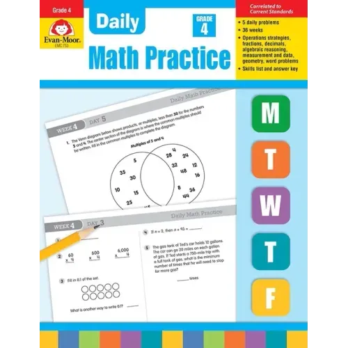 Daily Math Practice, Grade 4 Teacher Edition