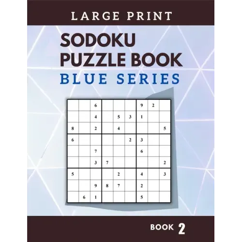 Sodoku Puzzle Book (Large Print): Book 2