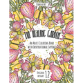 The Healing Garden: An Adult Coloring Book with Inspirational Sayings