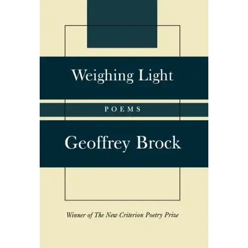 Weighing Light: Poems