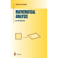 Mathematical Analysis: An Introduction